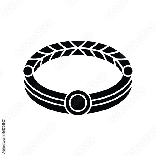 bracelet item icon vector illustration