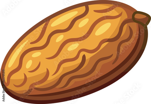 A detailed vector art illustration of raisin fruits, showcasing rich textures, vibrant natural colors, and realistic shading, perfect for design projects.
