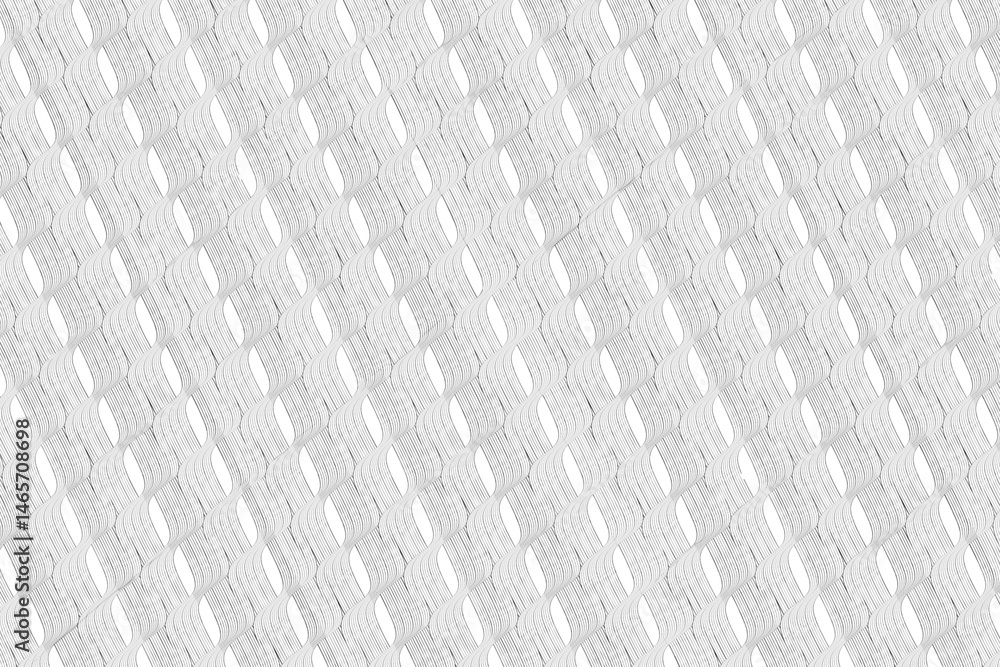 Fototapeta premium Fale linie tekstura ornament wzór na przezroczystym tle. Abstrakcyjna geometryczna fala na przezroczystym. ozdobny 