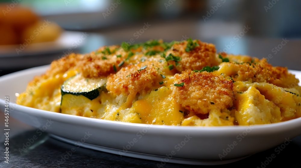 ズッキーニと卵のチーズグラタン風 ズッキーニと卵のチーズグラタン風