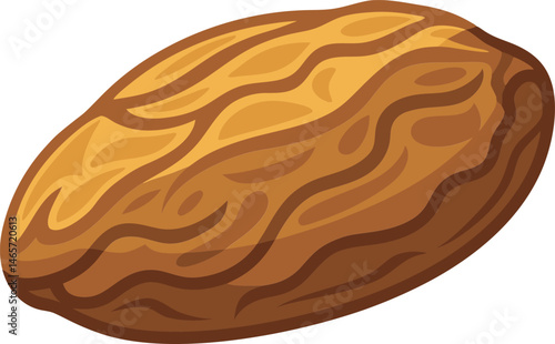 A detailed vector art illustration showcasing realistic raisin fruits, emphasizing texture, natural color, and organic shapes for creative design use