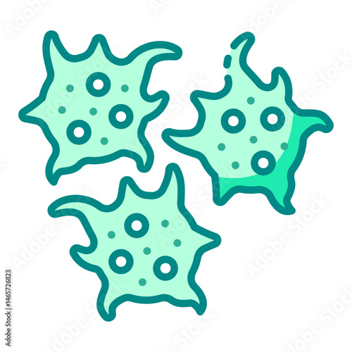 platelet cell icon showing blood function
