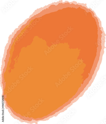 watercolor orange color background