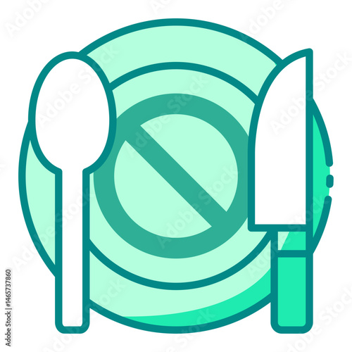fasting icon for ramadan practice and worship