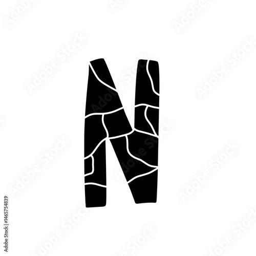 mosaic stain letters