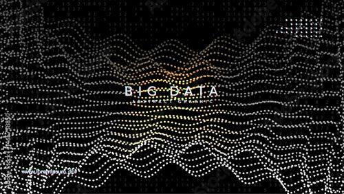 Technolog Background. Intelligence concept: futuristic computer. Design of a network with a cyber backdrop. Energy of information in analytical patterns. Digit Background.
