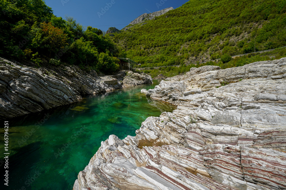 Prekal and Kiri River , albania Prekal and Kiri River , albania