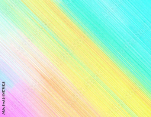 Obraz na płótnie Vibrant acrylic paint texture with random strokes creates colorful abstract background w salonie