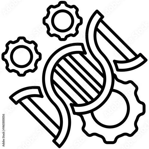 Genetic Engineering Icon