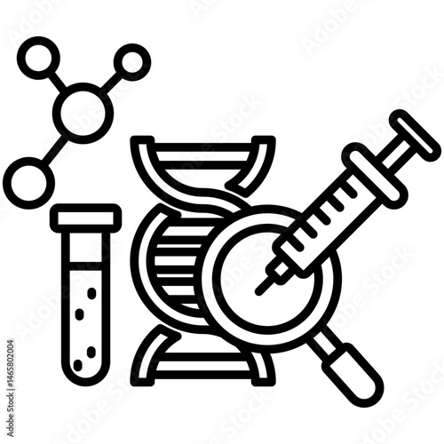 Genetic Modification Icon