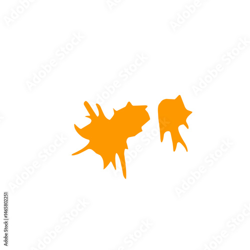 orange stain