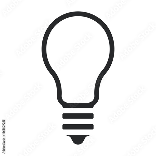 vector light bulb