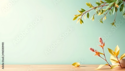 Serene Fitness Background, A Blend Of Calm And Wellness, Creating A Vibrant Atmosphere For Health. Find Your Inner Peace, Start Your Wellness Journey Today. Peaceful Vibes.