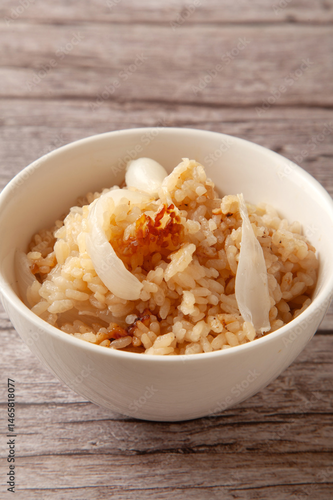 玉ねぎの炊き込みご飯 玉ねぎの炊き込みご飯