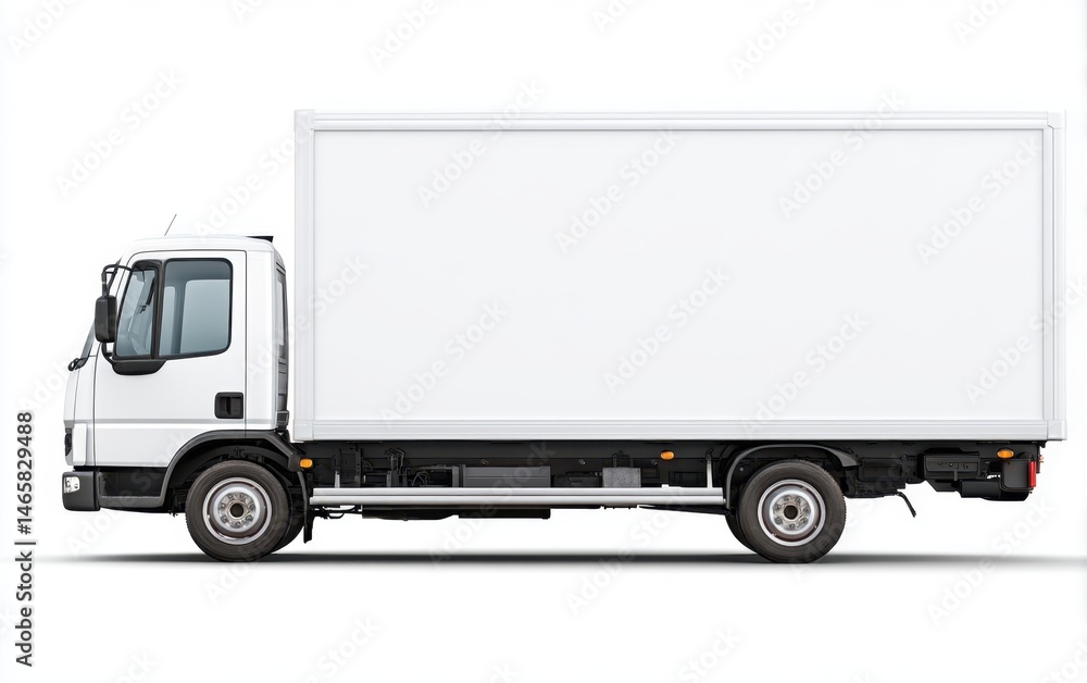 White delivery truck vehicle transportation logistics White delivery truck vehicle transportation logistics