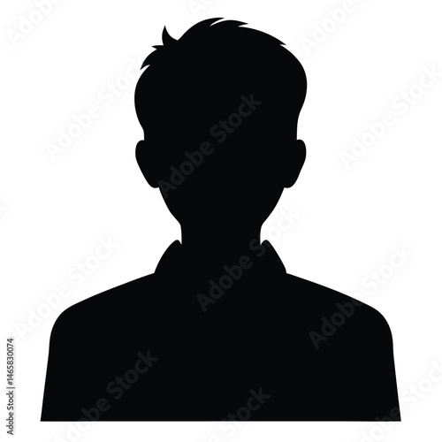 Describe the scene depicted in this silhouette image