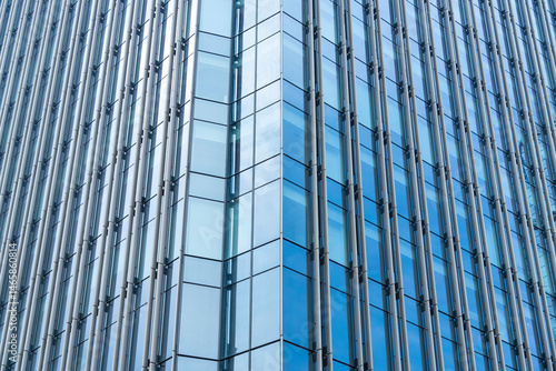 Architecture details Modern Building Glass facade Business background