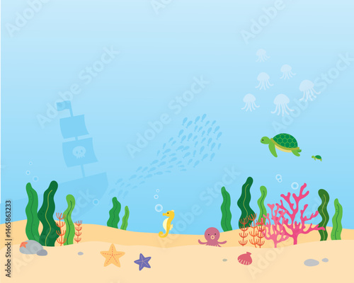 under the sea