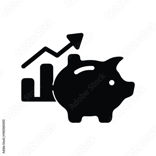 Growing Savings Piggy Bank Financial Growth Investment Savings Plan Wealth Management Financial Planning Retirement Planning Asset Growth Economic Growth Business Growth