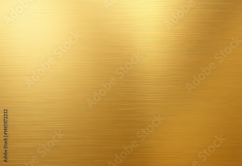 Obraz na płótnie Luxurious Gold Metal Texture: Smooth Gradient and Horizontal Lines Pattern