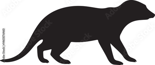 Meerkat Vector Silhouette