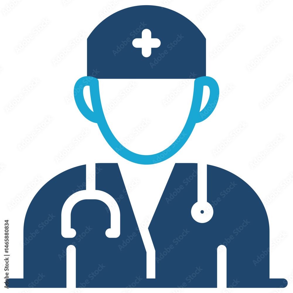 Fototapeta premium Physician Icon