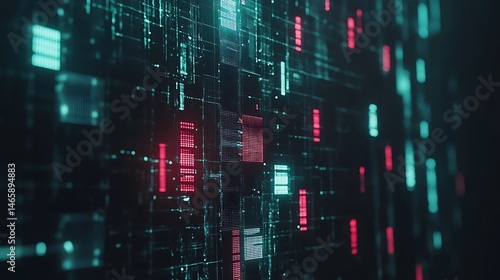 Wallpaper Mural Abstract digital network (5) Torontodigital.ca