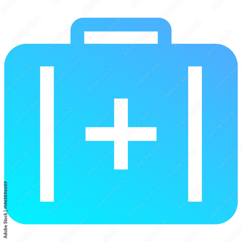 Fototapeta premium Aid Box Icon