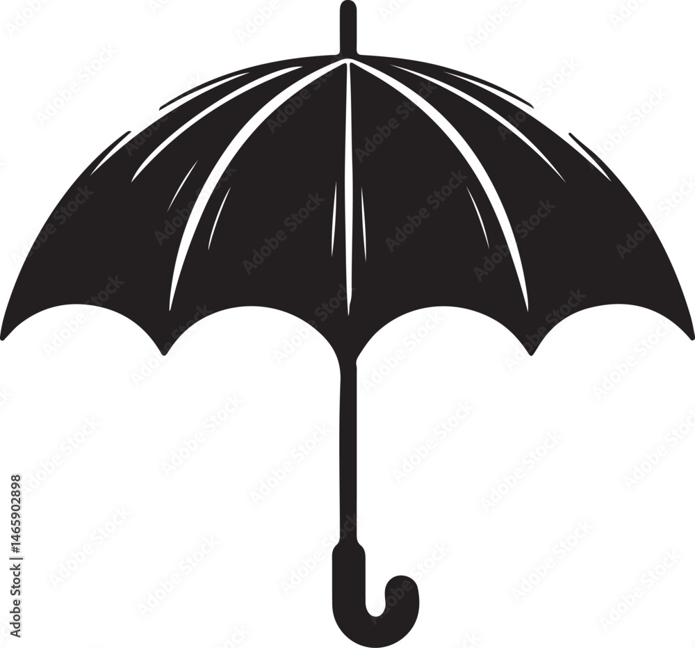 black umbrella vector illustration black umbrella vector illustration