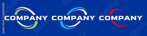 generic circle logo design, editable icon, generic icon for your company
