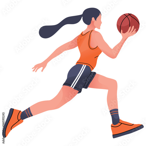 basketball element illustration