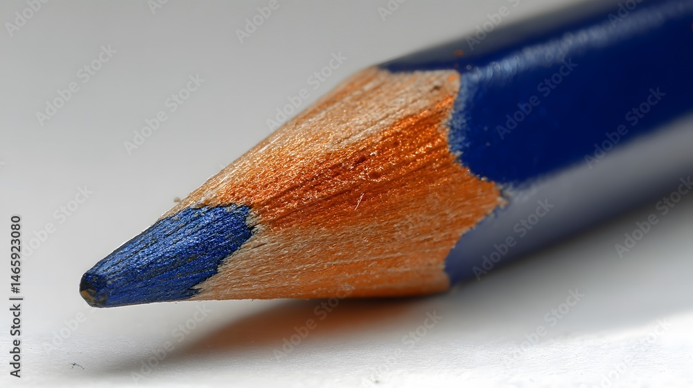 Sharpened yellow pencil resting on clean white surface, angled diagonally under soft overhead lighting with shallow depth of field, symbolizing creativity, simplicity, and focus in minimal workspace
