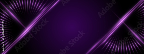 Purple glowing abstract background with neon lines. Suitable for modern designs, tech concepts, and artistic projects needing a dynamic visual.