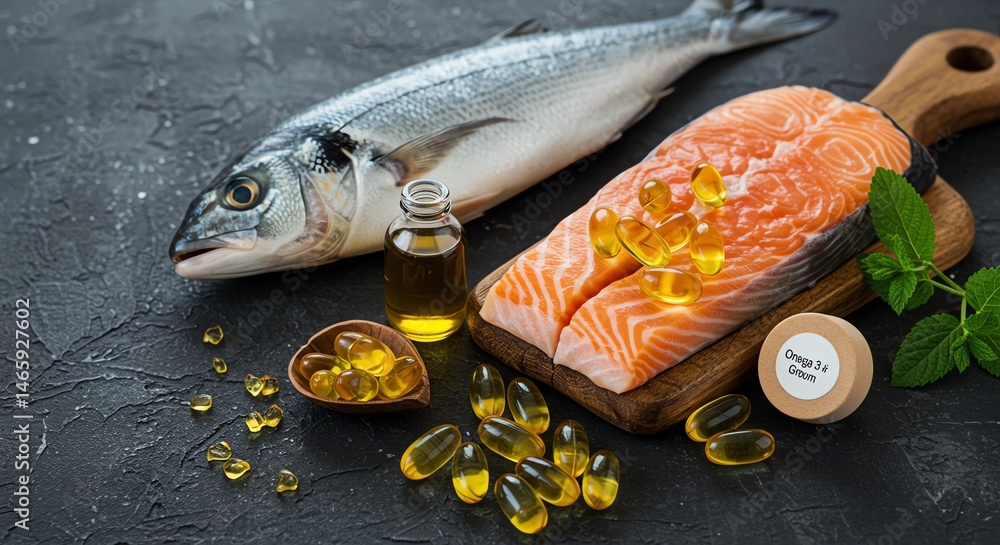 Fish Oil Supplement for Health and Wellness