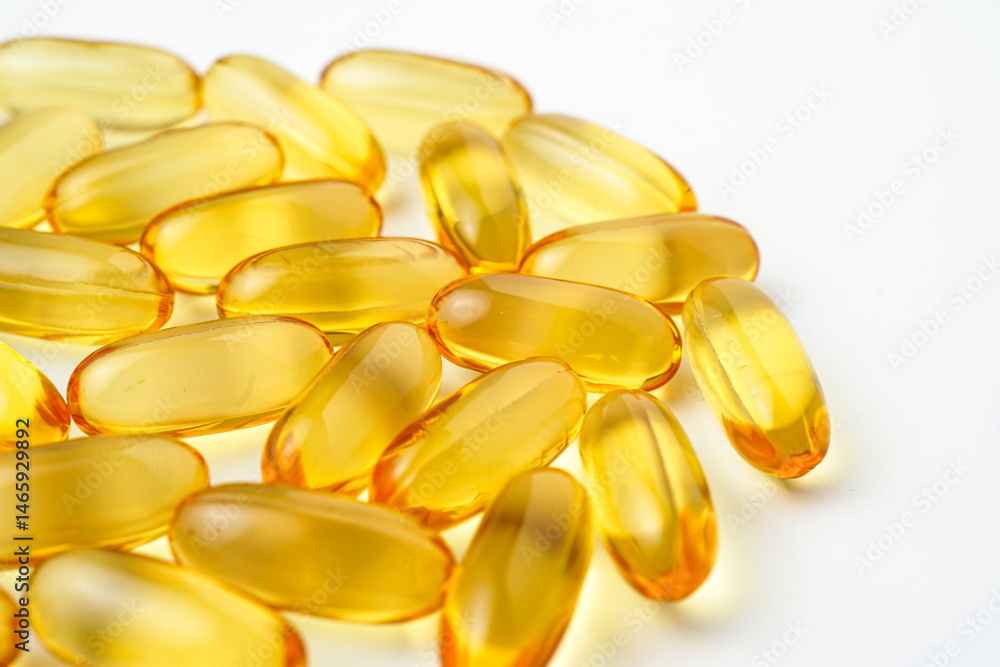 Fish oil capsules with omega 3, omega 9, vitamin D, vitamin E, Cod liver oil, evening primrose oil, borage Fish oil capsules with omega 3, omega 9, vitamin D, vitamin E, Cod liver oil, evening primrose oil, borage
