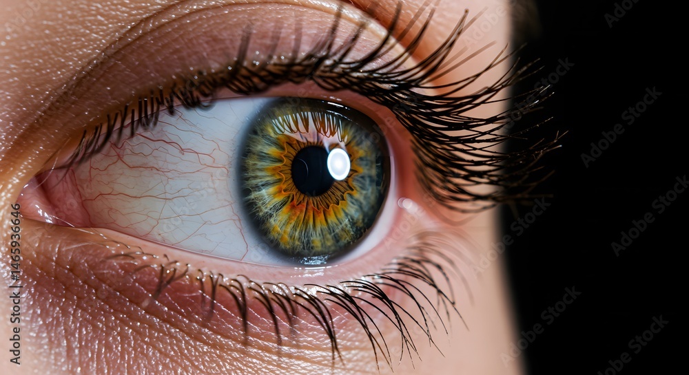 Fototapeta premium Close Up of a Human Eye