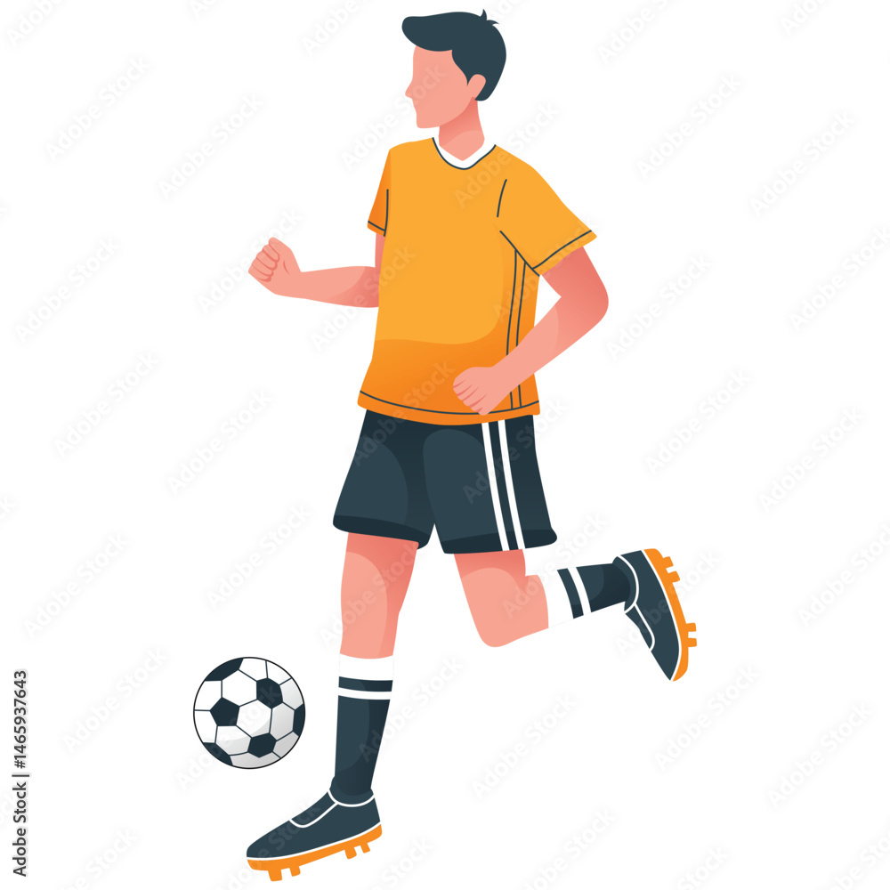 flat illustration of people playing ball flat illustration of people playing ball