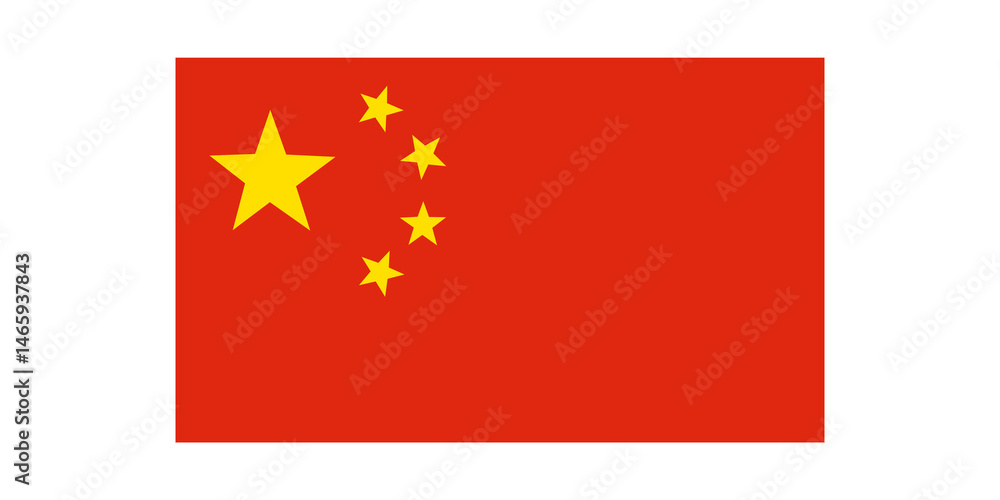 flag of China vector flag of China vector