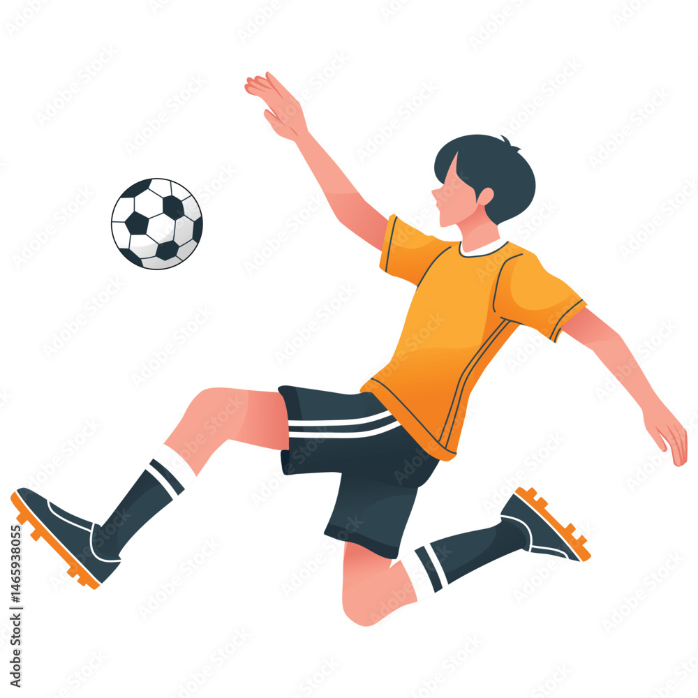 flat illustration of people playing ball flat illustration of people playing ball