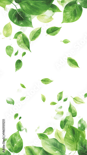 Falling leaves illustration