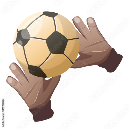 illustration of football elements