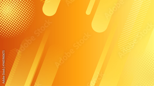 Yellow and orange geometric abstract background suitable for modern designs, websites, and marketing materials needing a vibrant touch of color.