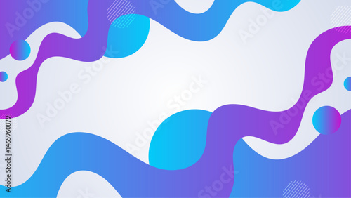 Abstract design featuring blue and purple gradients, ideal for backgrounds, web banners, digital art, and modern design projects.