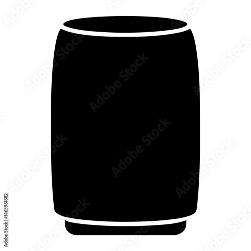 air purifier vector silhouette icon - ideal for business, office, or remote work graphics.