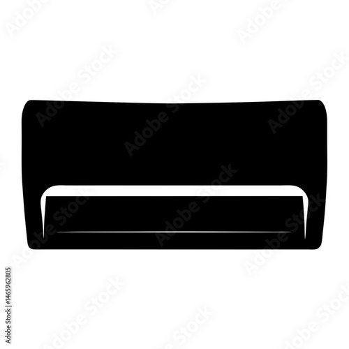 laminator vector silhouette icon - ideal for business, office, or remote work graphics.
