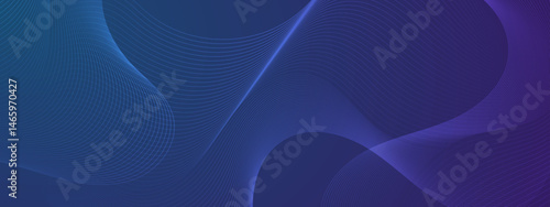 Abstract blue and purple wavy background, suitable for graphic design projects, website backgrounds, and futuristic digital designs. Vibrant and dynamic.