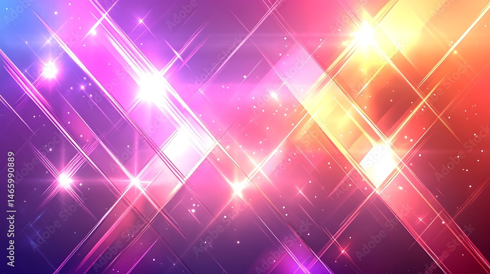 Abstract vibrant light design Abstract vibrant light design
