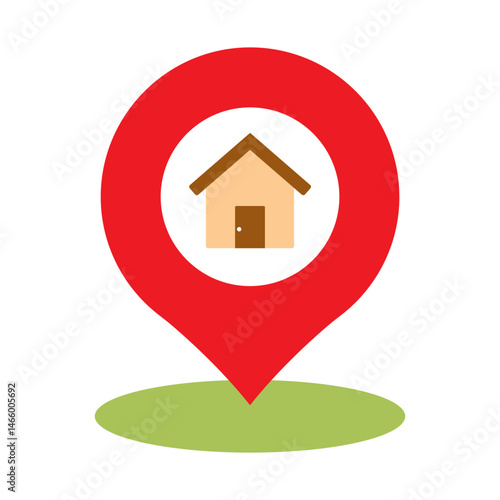 real estate pin location icon