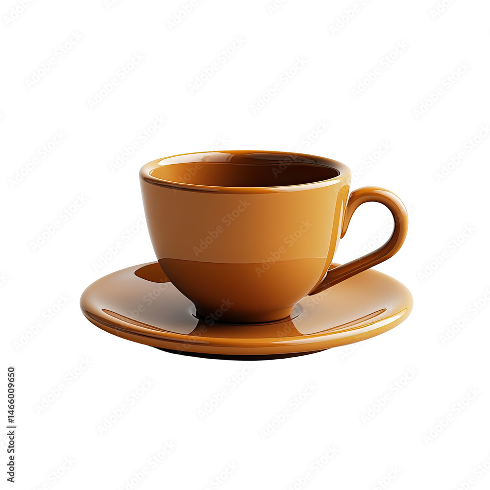 Obraz premium 3D Rendered Coffee Cup