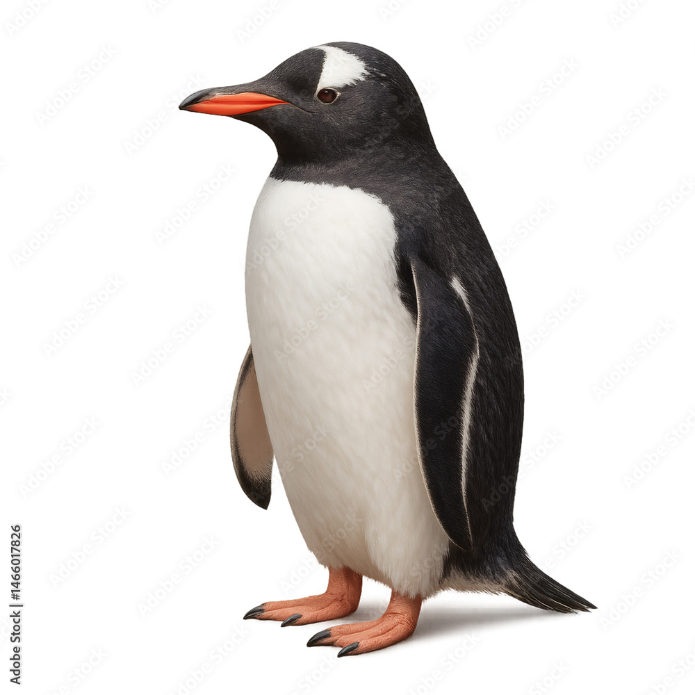 Obraz premium Gentoo Penguin Portrait